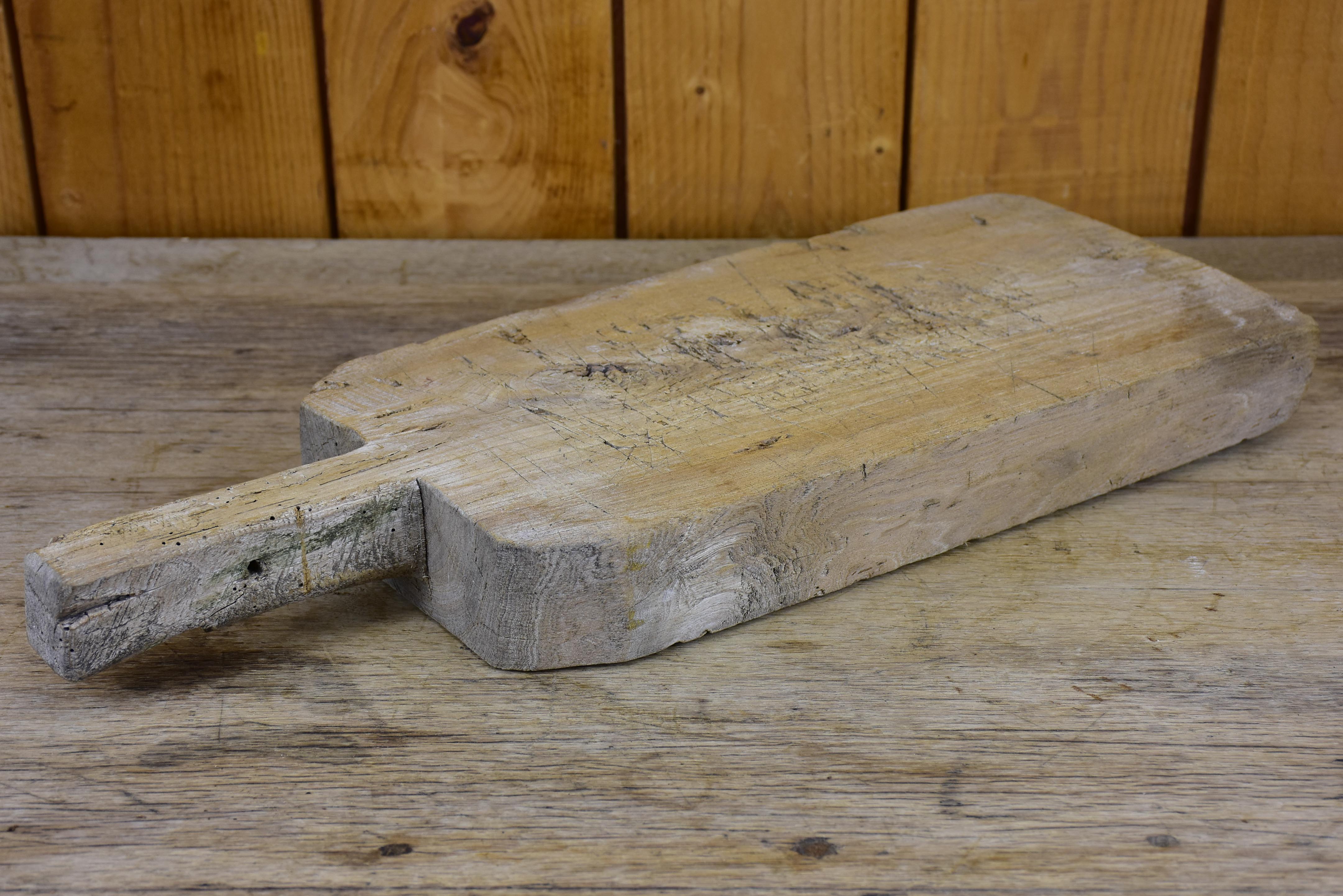 Very rustic antique French cutting board