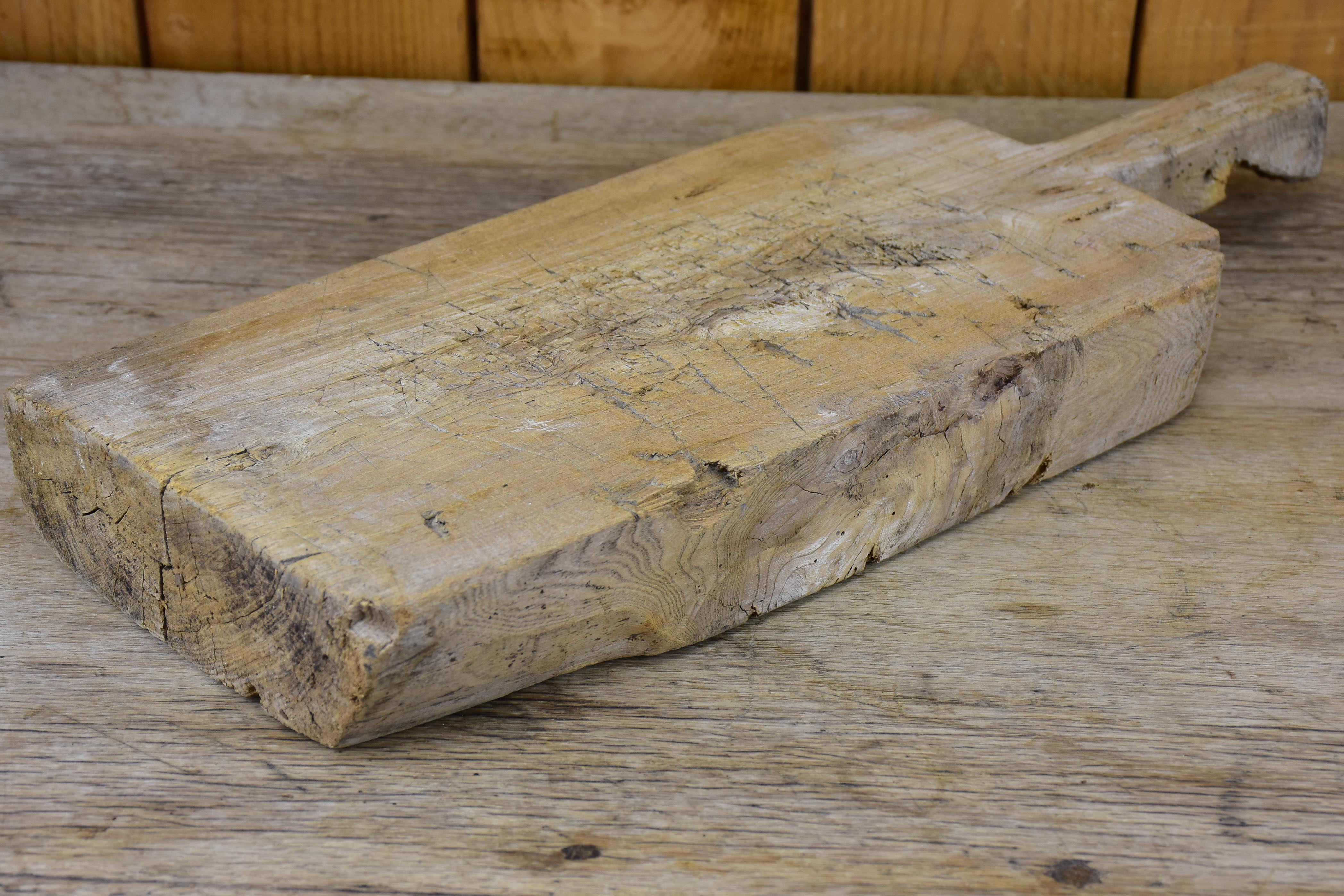 Very rustic antique French cutting board