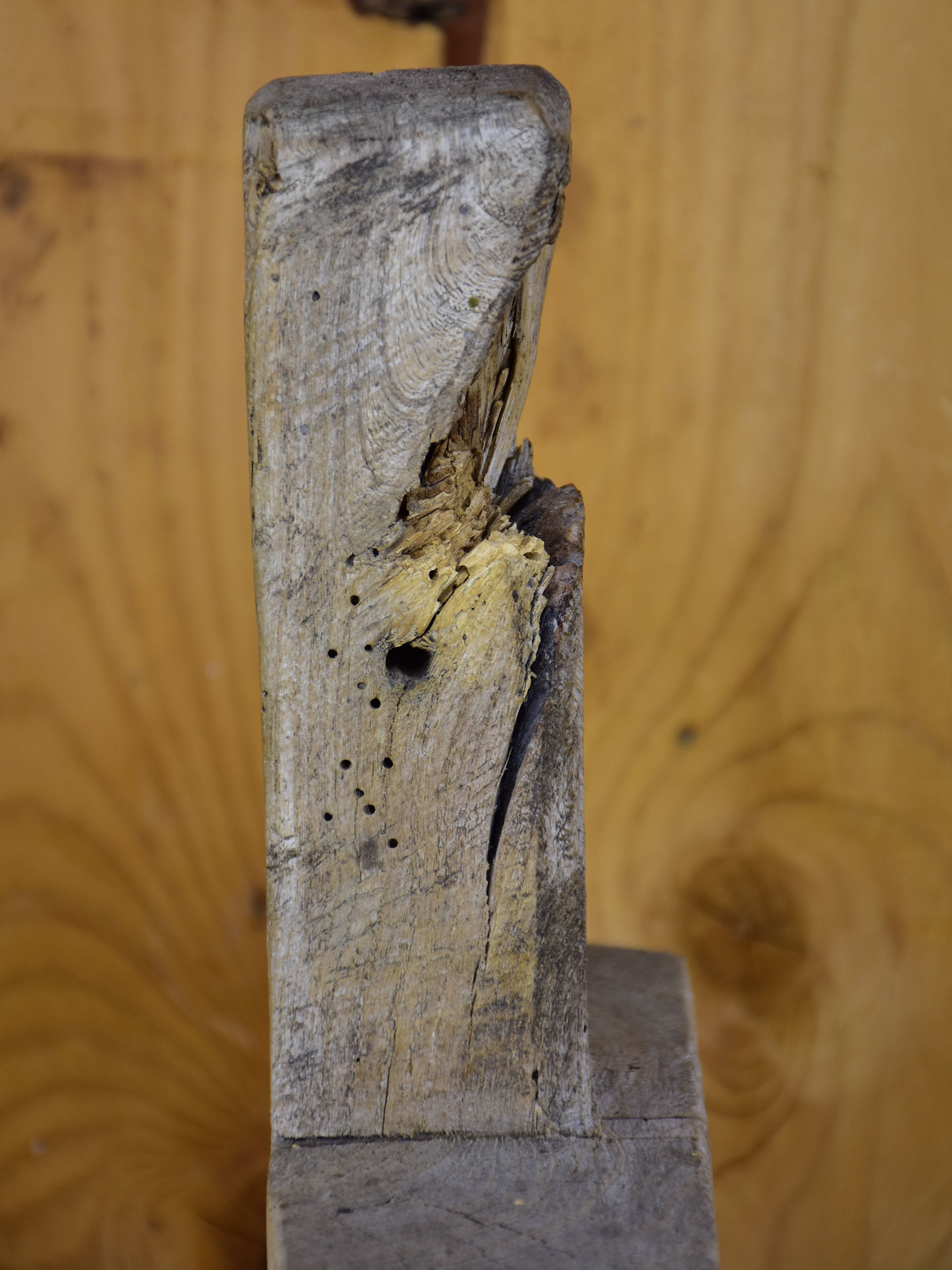 Very rustic antique French cutting board