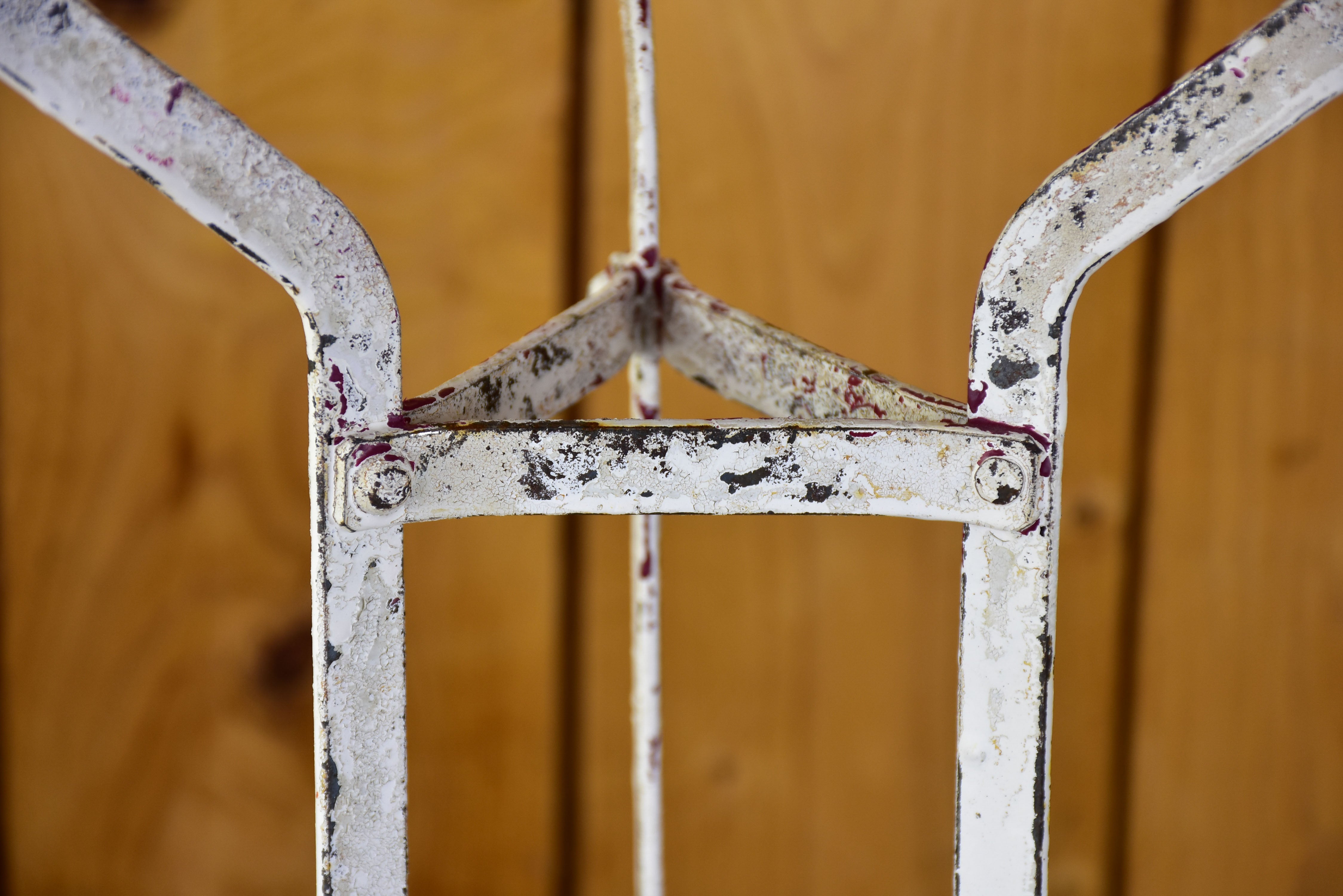 Small round garden side table