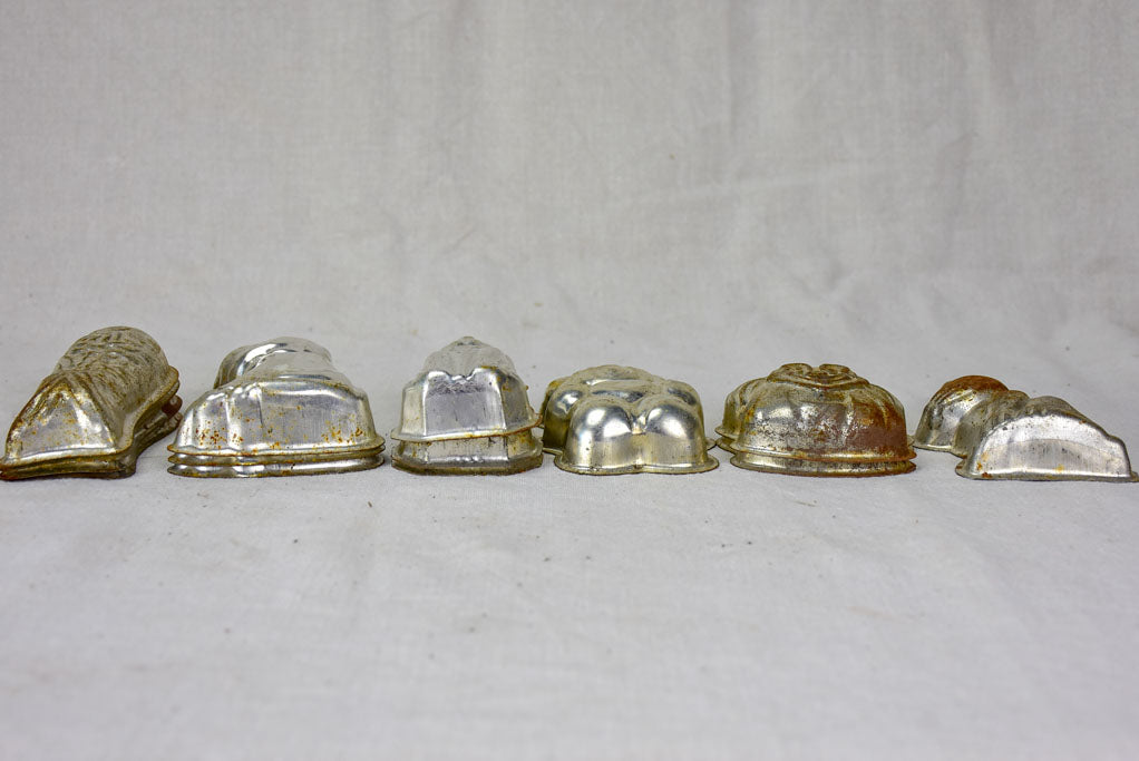 Collection of mid century chocolate molds - various shapes and animals