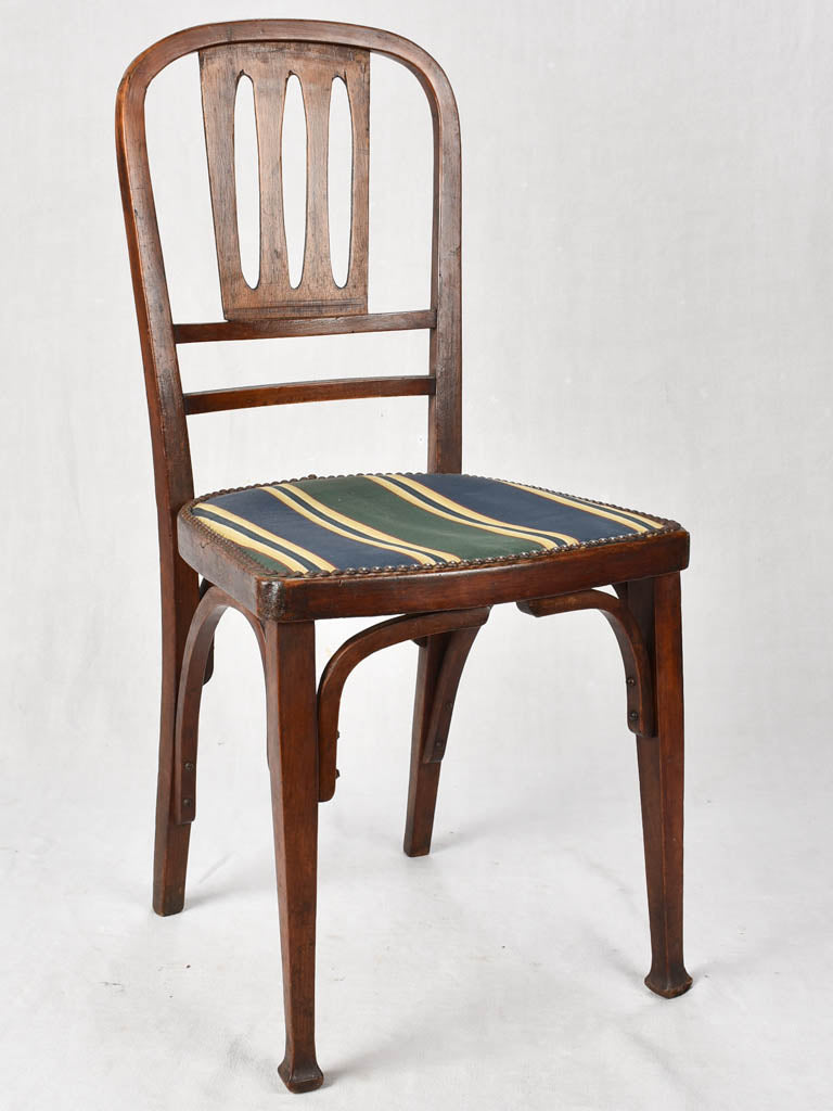 Set of 6 Late 19th-Century Austrian Bentwood dining Chairs - Thonet Style