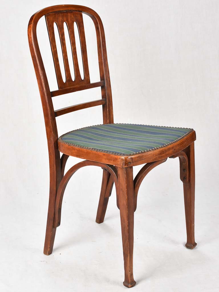 Set of 6 Late 19th-Century Austrian Bentwood dining Chairs - Thonet Style