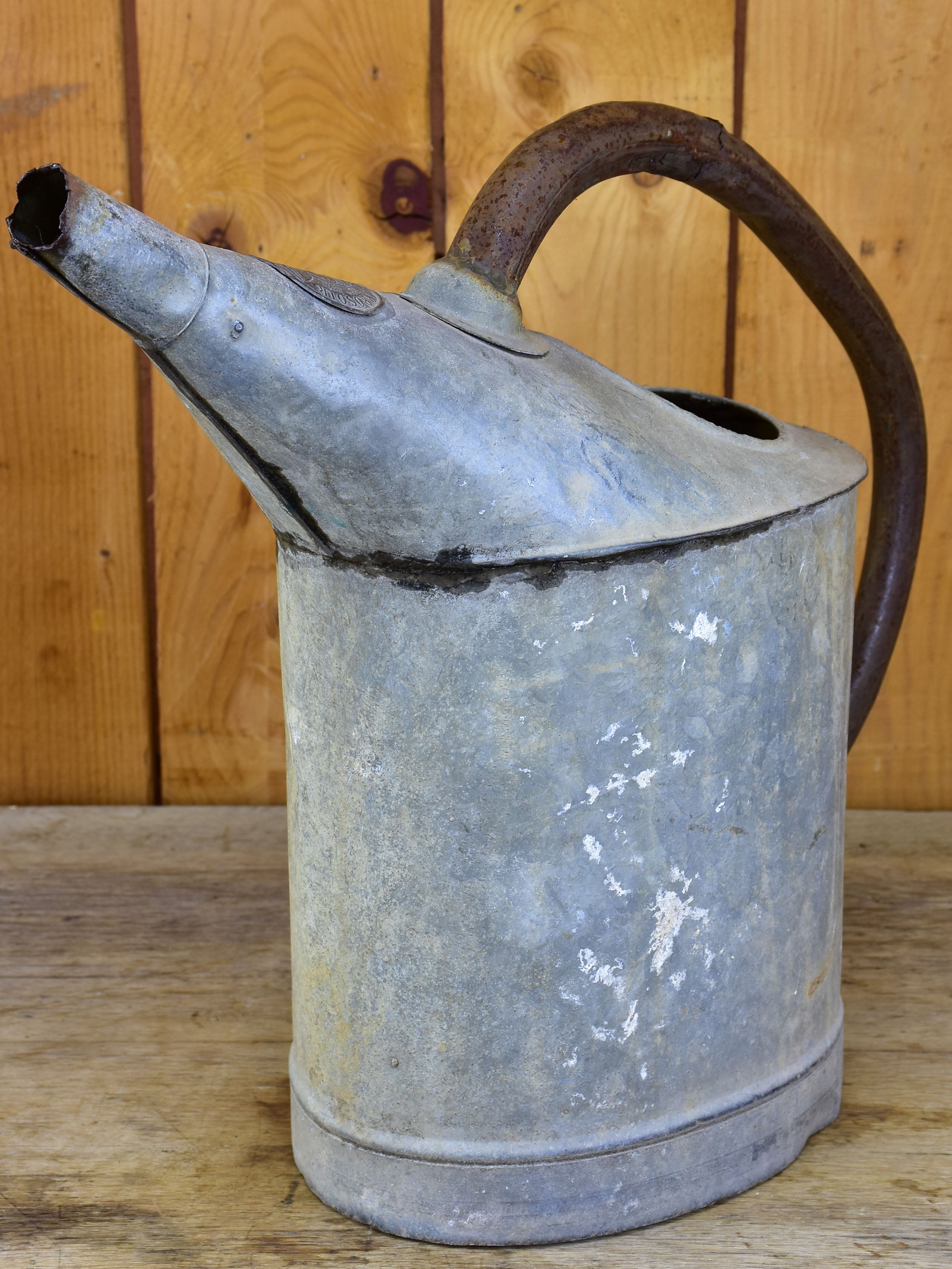 Antique French 'pelican' watering can 1921