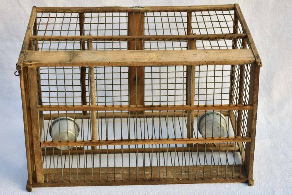 Early 20th century Italian birdcage