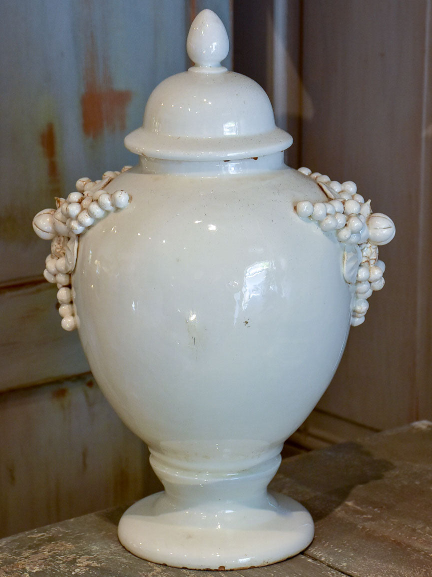 Large antique Italian apothecary urn