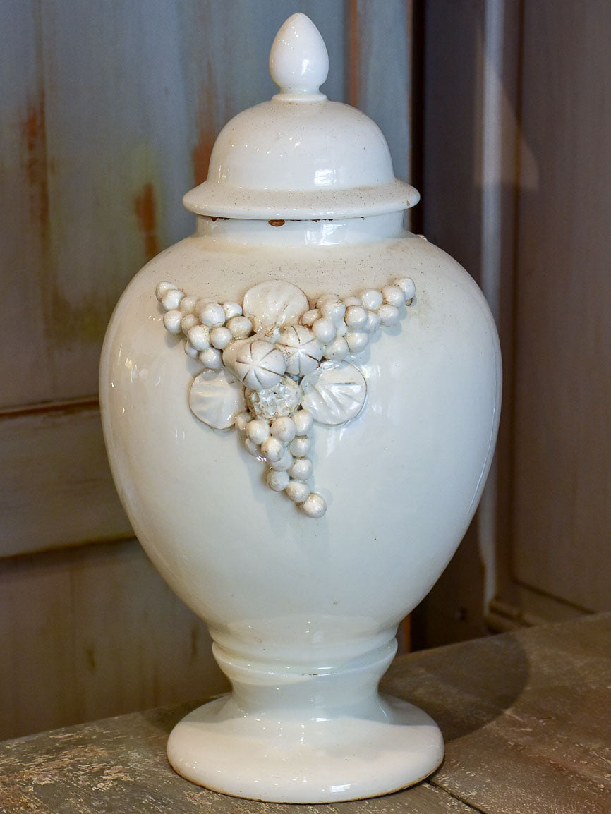 Large antique Italian apothecary urn