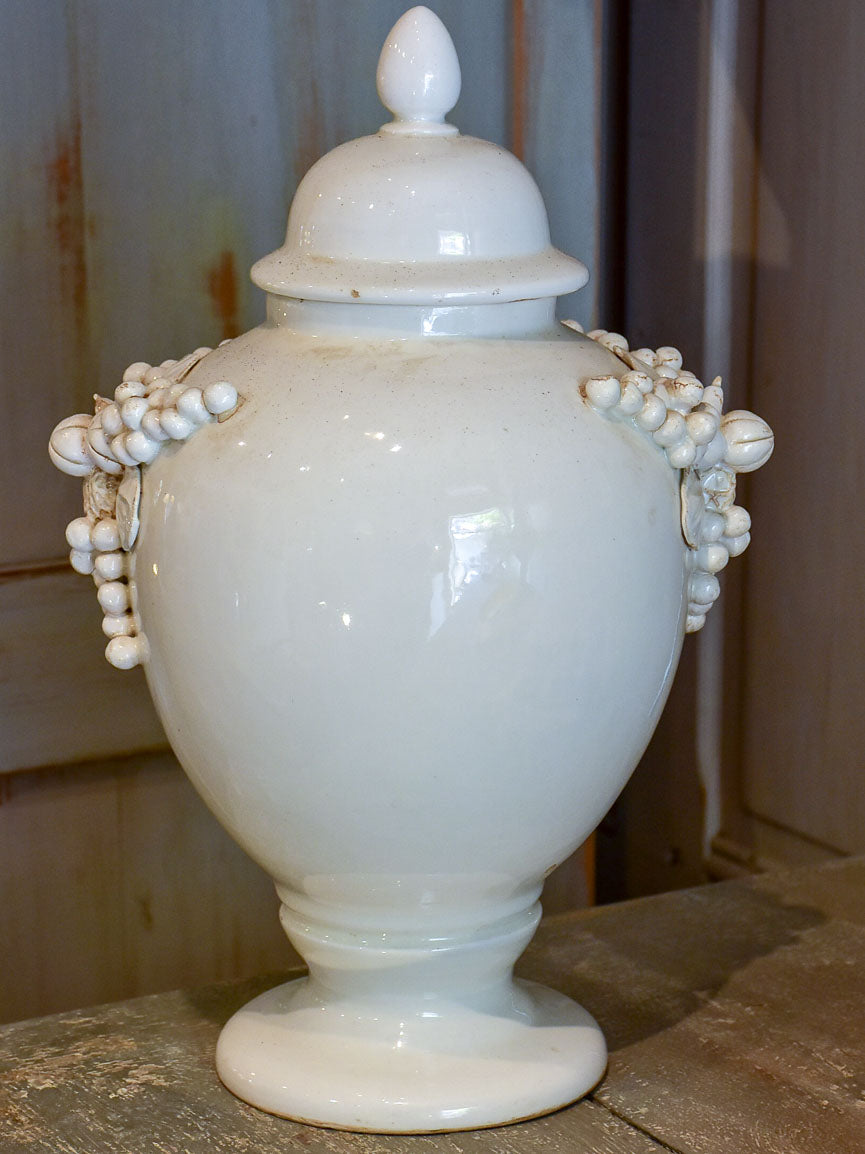 Large antique Italian apothecary urn