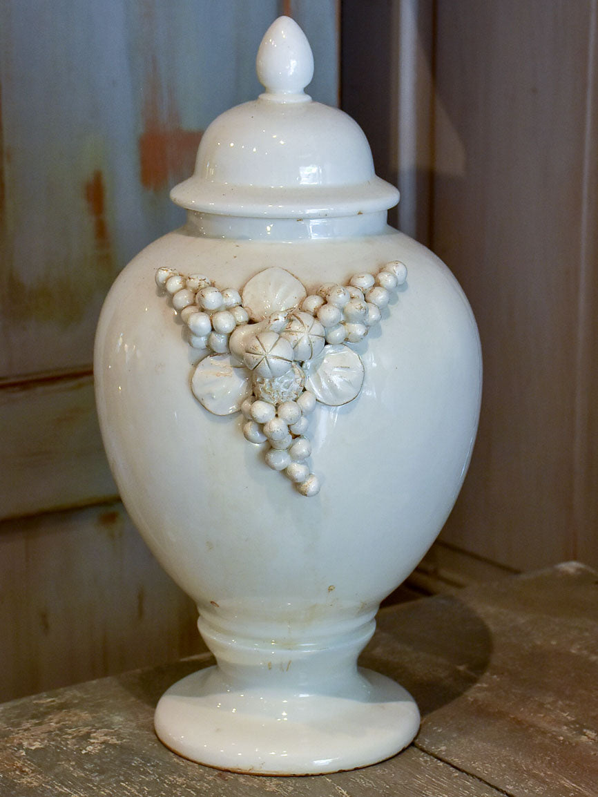 Large antique Italian apothecary urn