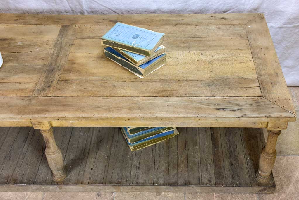 Rustic French coffee table - display table from a boutique 70¾" x 27½" TWO AVAILABLE