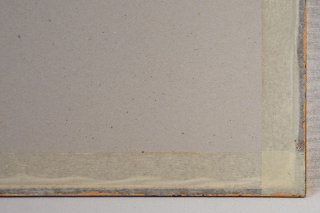 French countryside illustration in watercolors