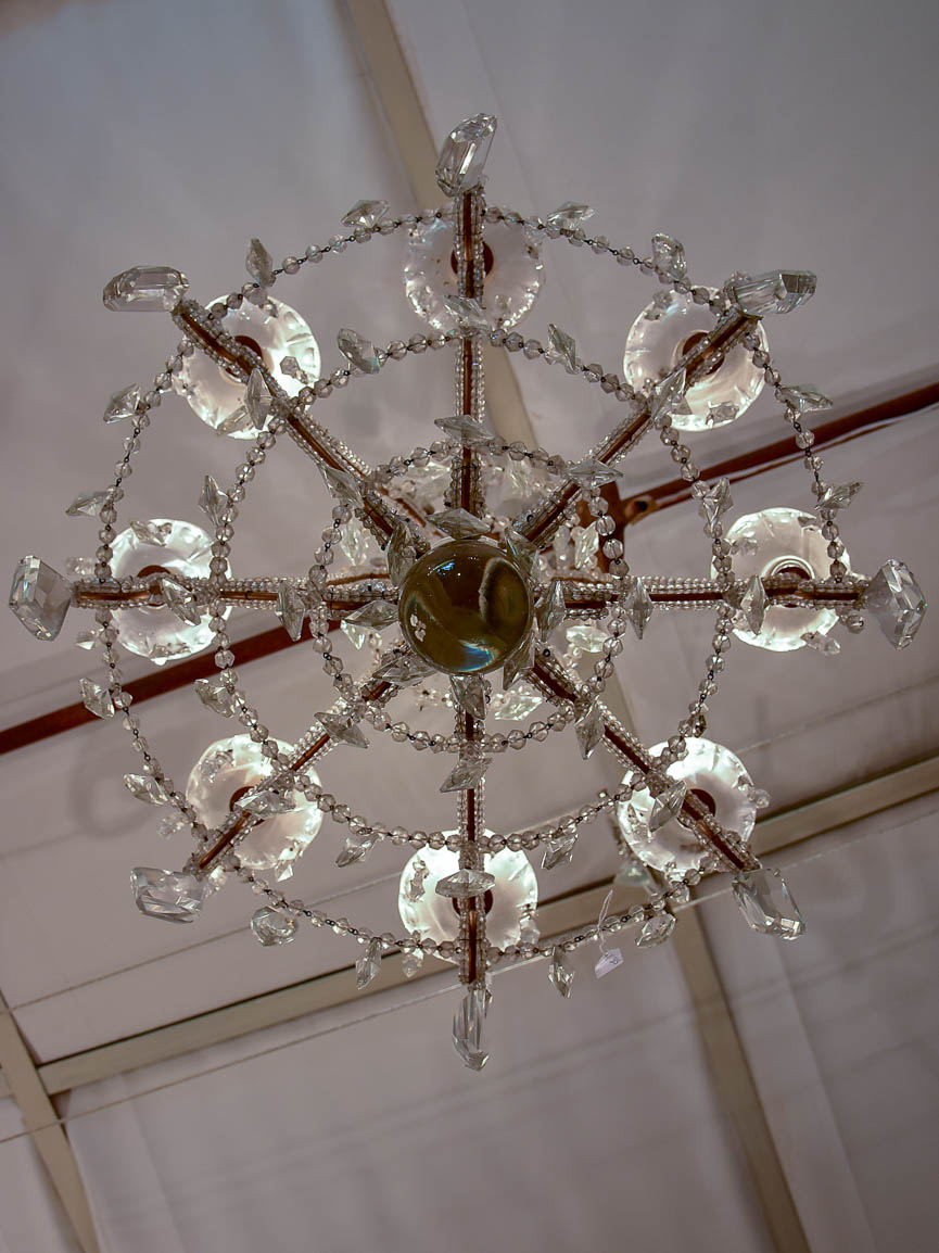 Pair of antique Italian chandeliers