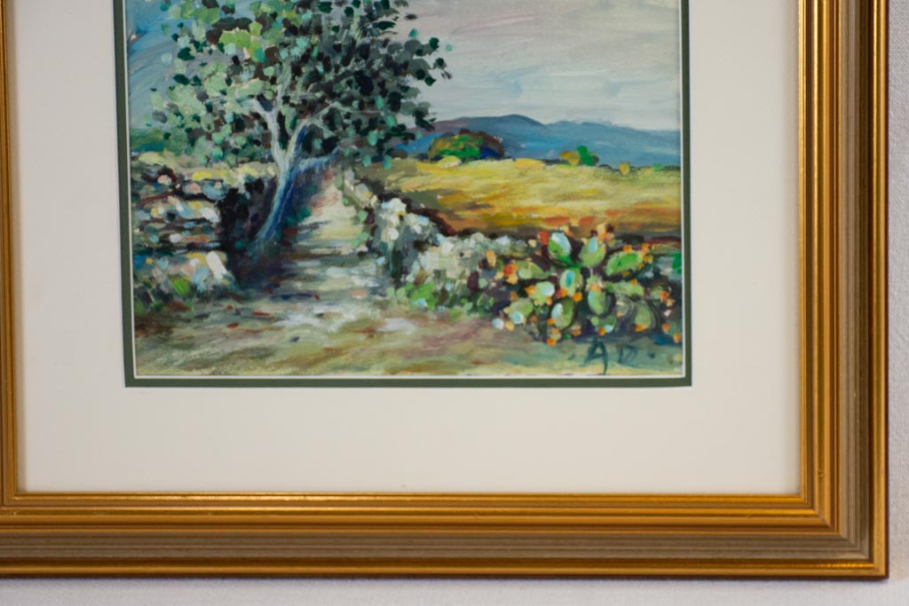 Impressive dry stone wall art piece