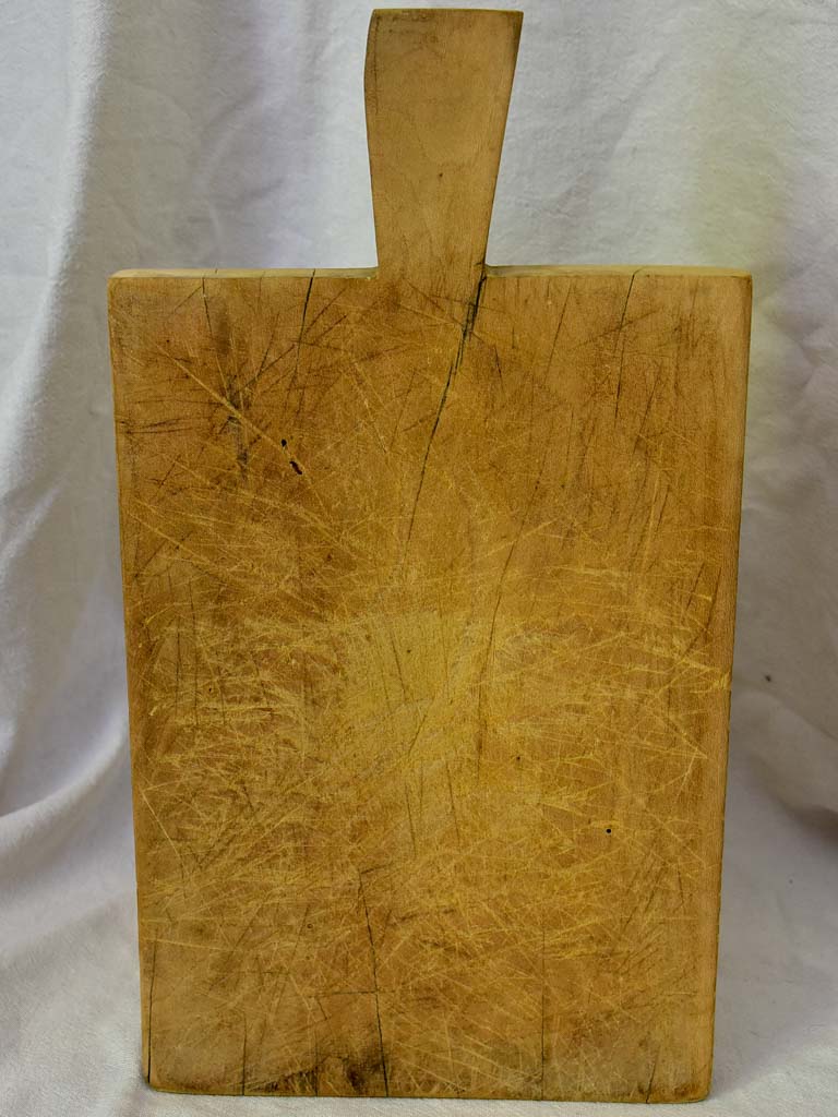 Classic mid century French cutting board - sanded 9¾" x 17¾"