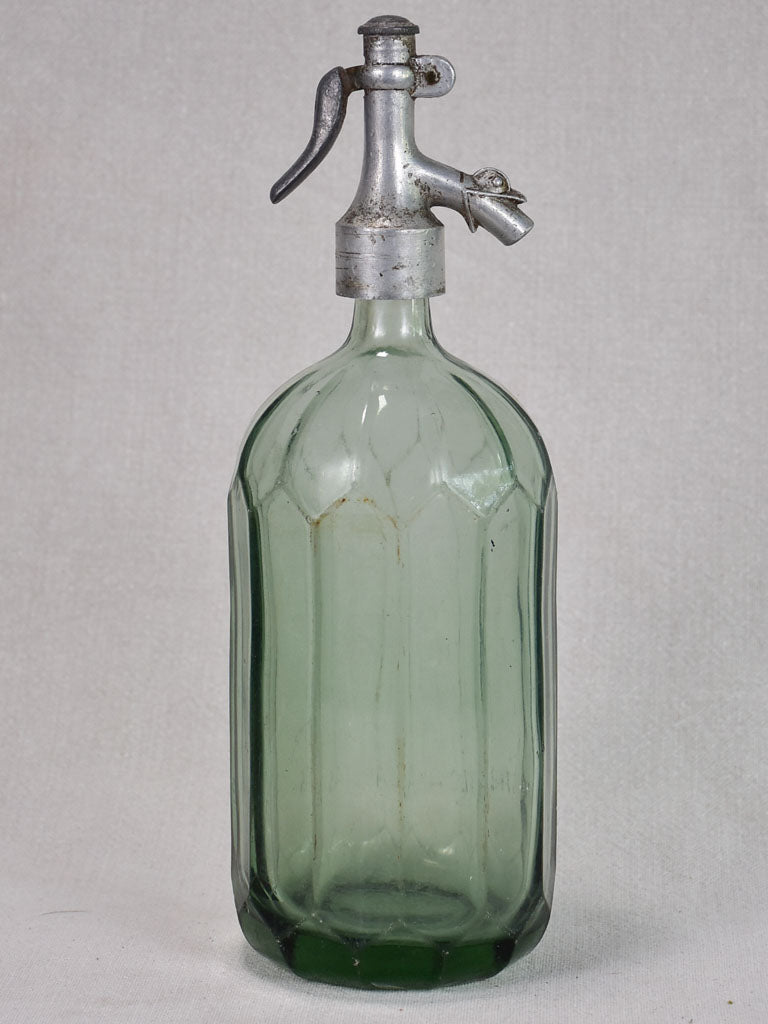 Mid century seltzer bottle 13"
