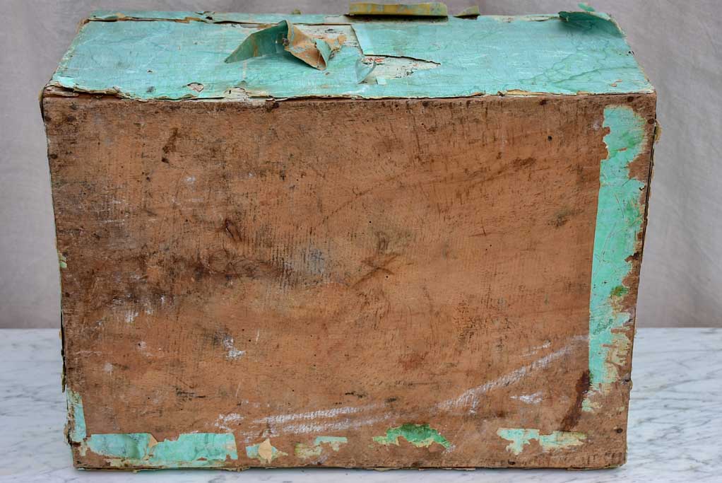 Antique French trunk for a wedding