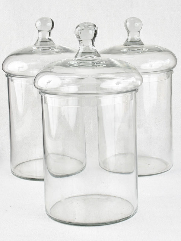 Vintage Glass Candy Jars from the 1960s