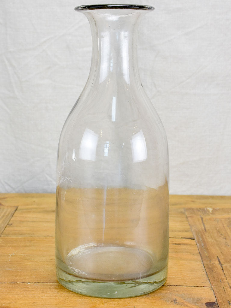 Large vintage French bistro carafe