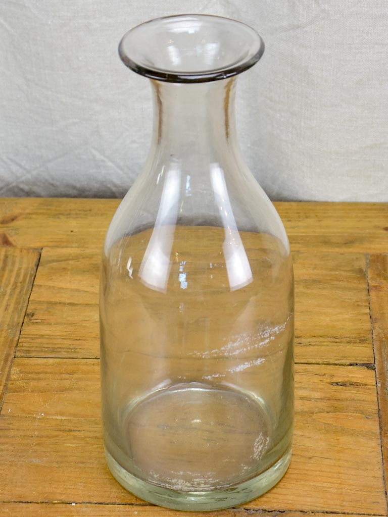 Large vintage French bistro carafe