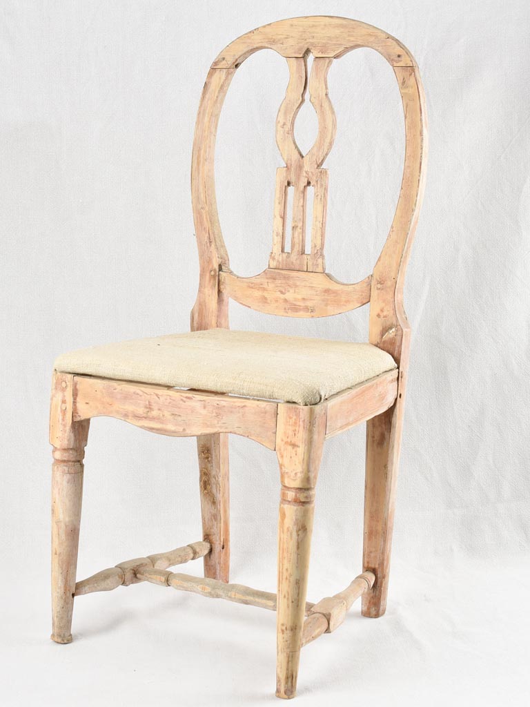 Pair of vintage wooden chairs