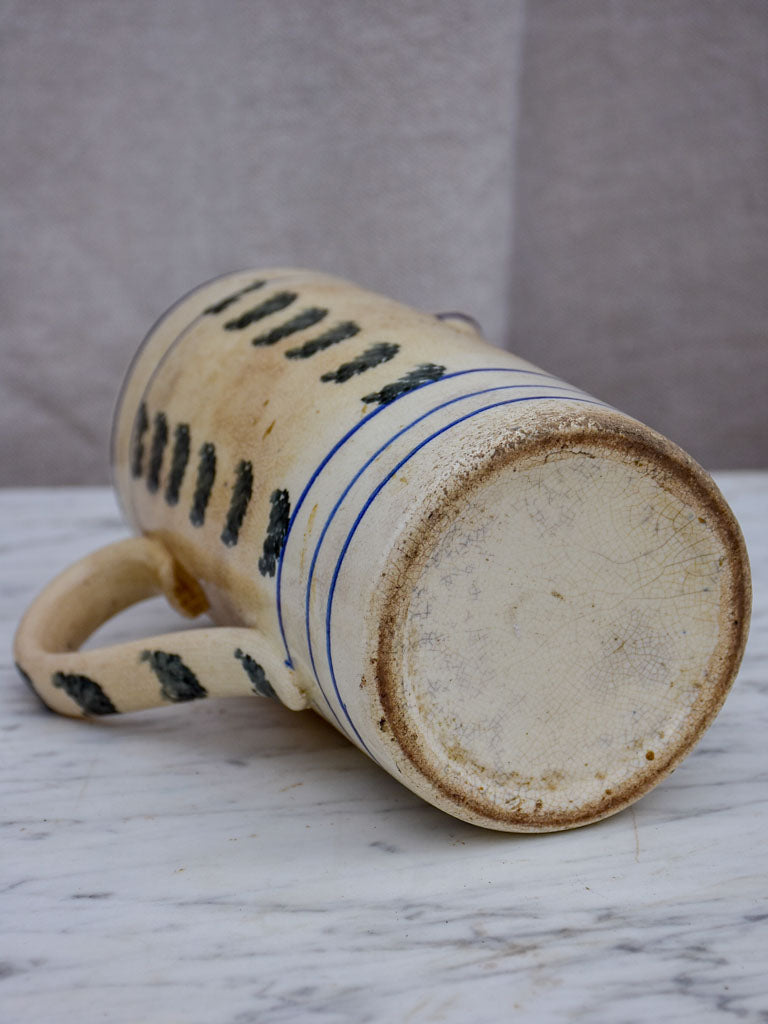 19th Century French pitcher - No. 19