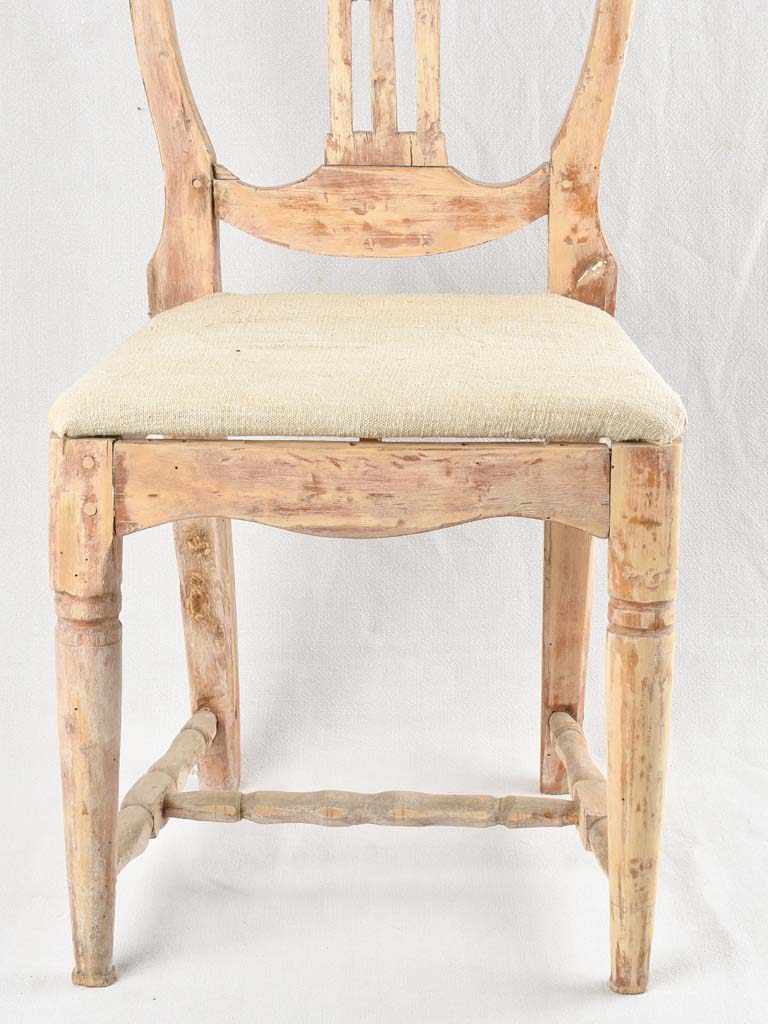 Pair of vintage wooden chairs