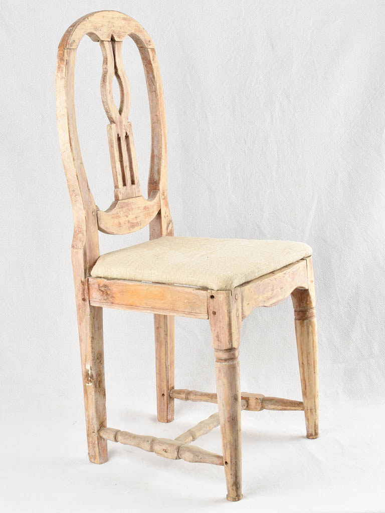 Pair of vintage wooden chairs