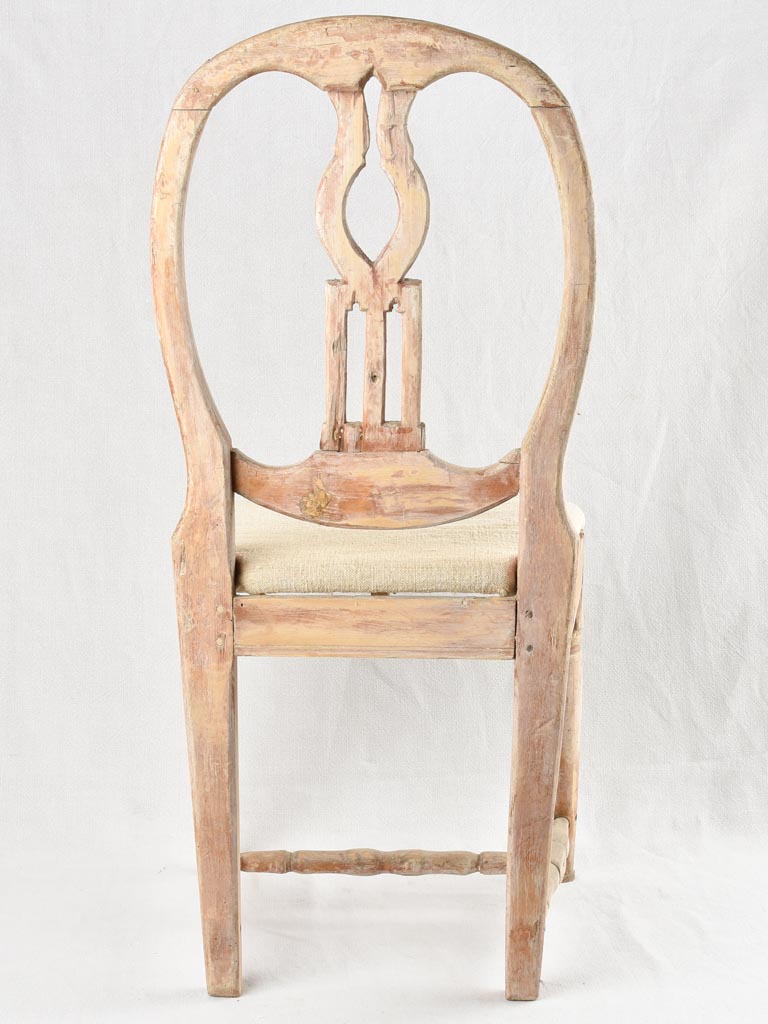 Pair of vintage wooden chairs