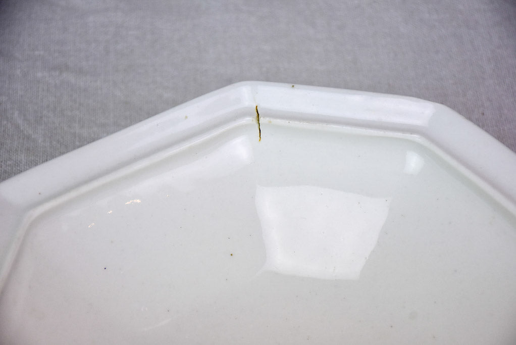 Early 20th Century French bowl / tureen base 11"