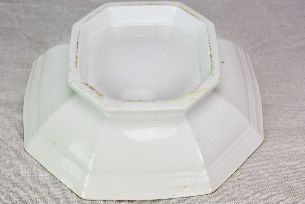 Early 20th Century French bowl / tureen base 11"