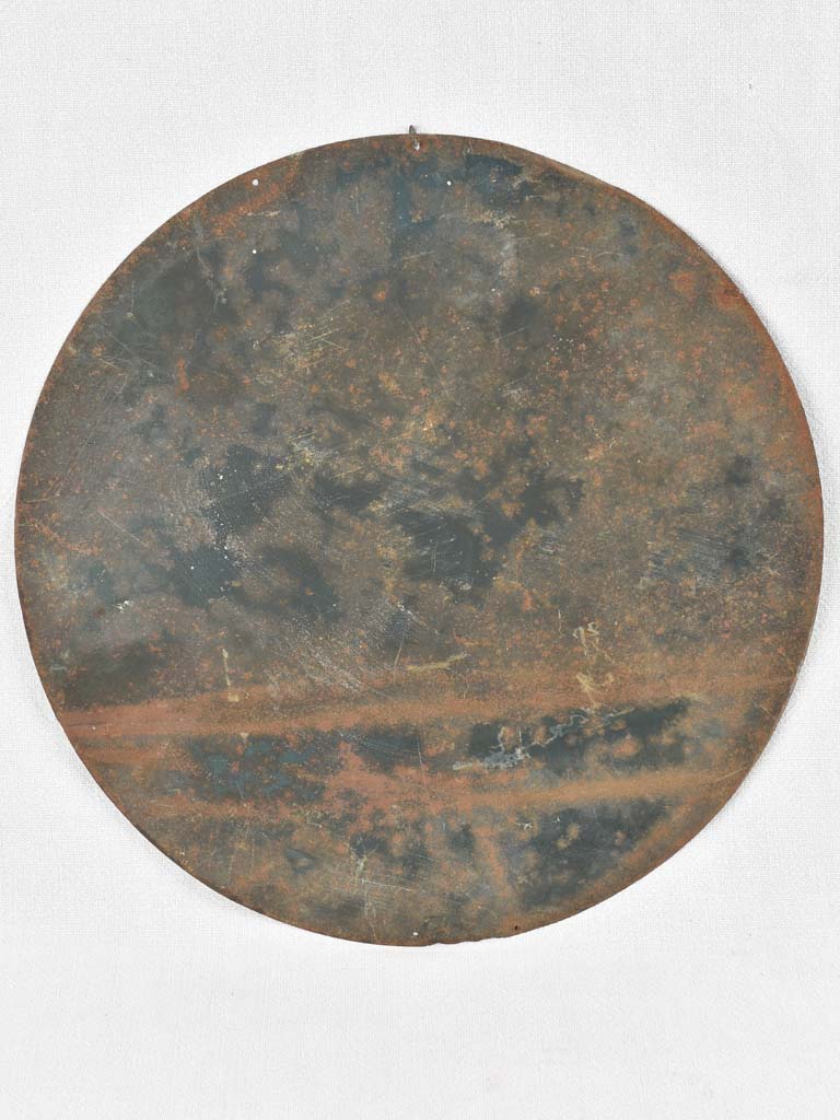 Creme Eclipse sign - moon face 17¾"
