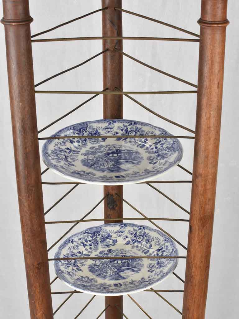 1970s plate stand from a hotel 56¾"