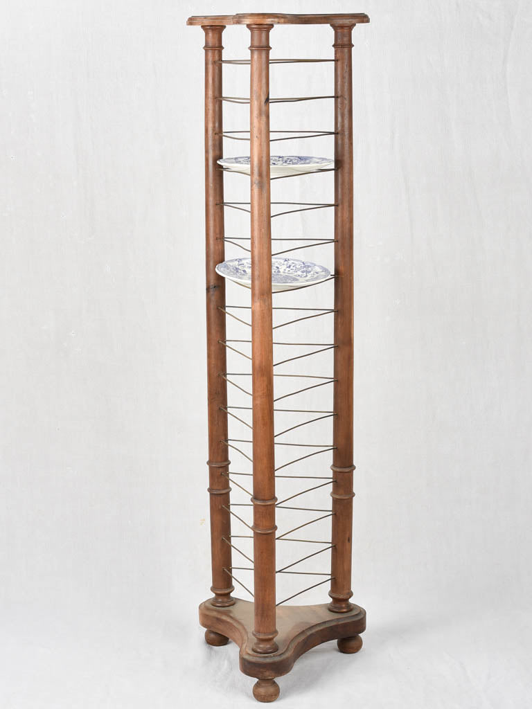 1970s plate stand from a hotel 56¾"