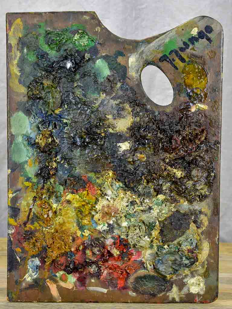 Collection of 3 Vintage French paint palettes