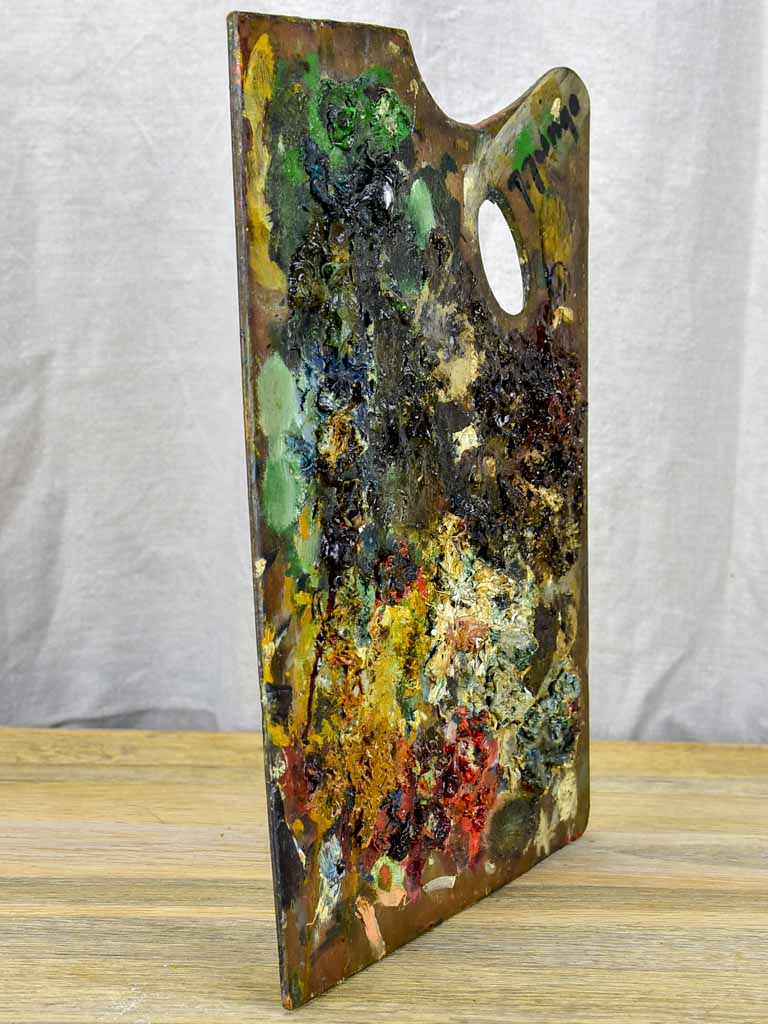 Collection of 3 Vintage French paint palettes