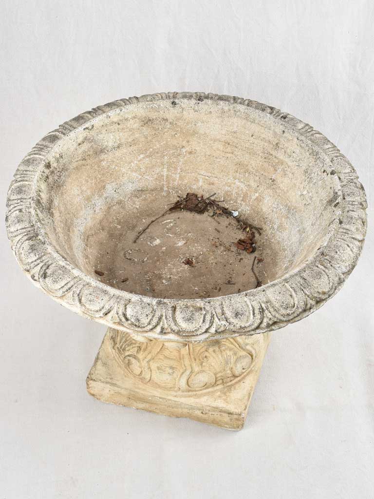 Large cup shaped planter 27½" diameter