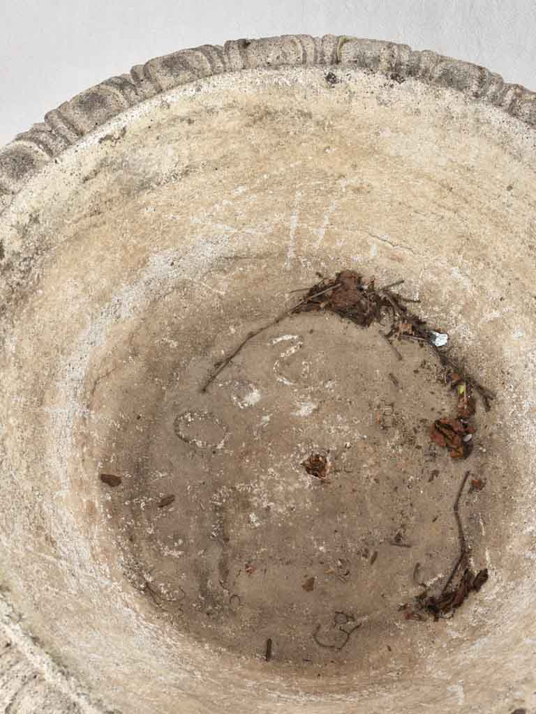 Large cup shaped planter 27½" diameter