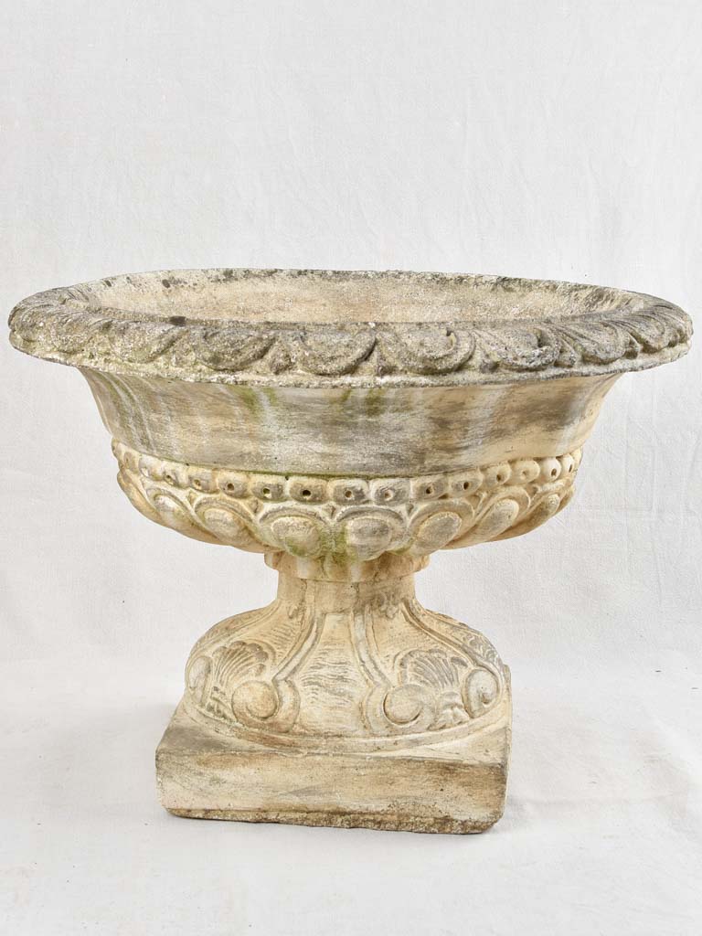 Large cup shaped planter 27½" diameter