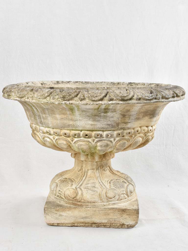 Large cup shaped planter 27½" diameter