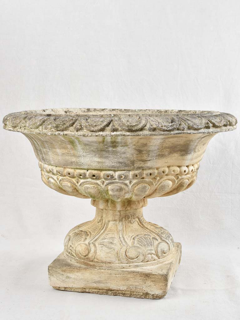 Large cup shaped planter 27½" diameter