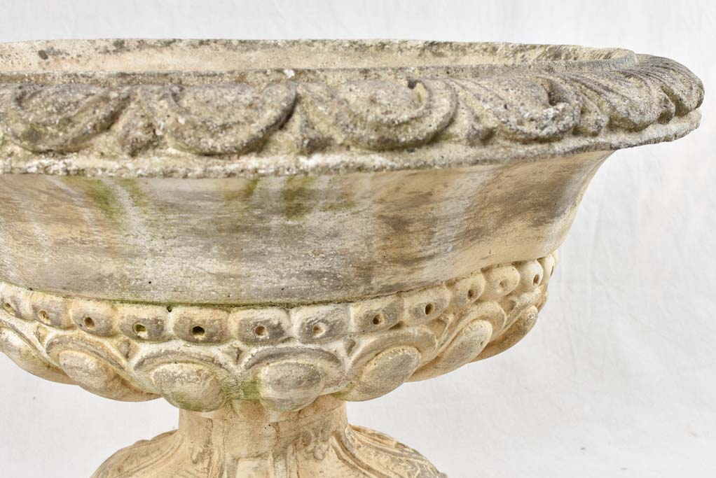 Large cup shaped planter 27½" diameter