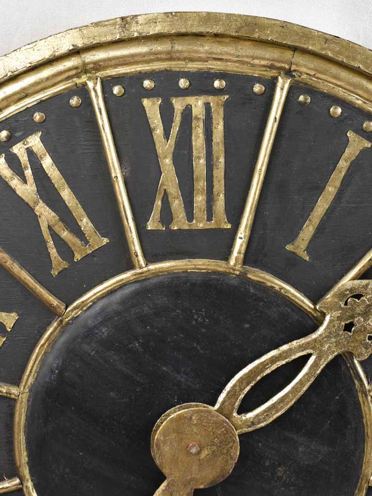 Very large clock face with Roman numerals 44"