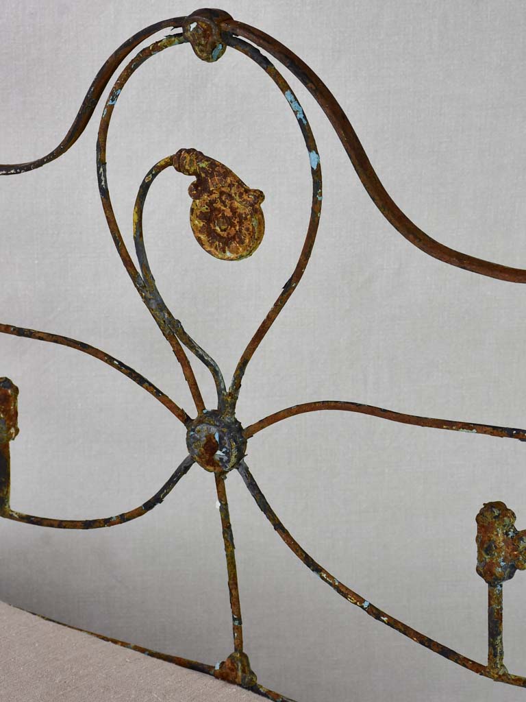 Antique French armchair / garden day bed