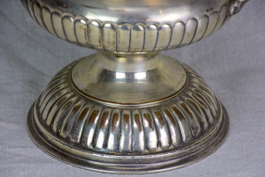Antique English silver plate champagne bucket