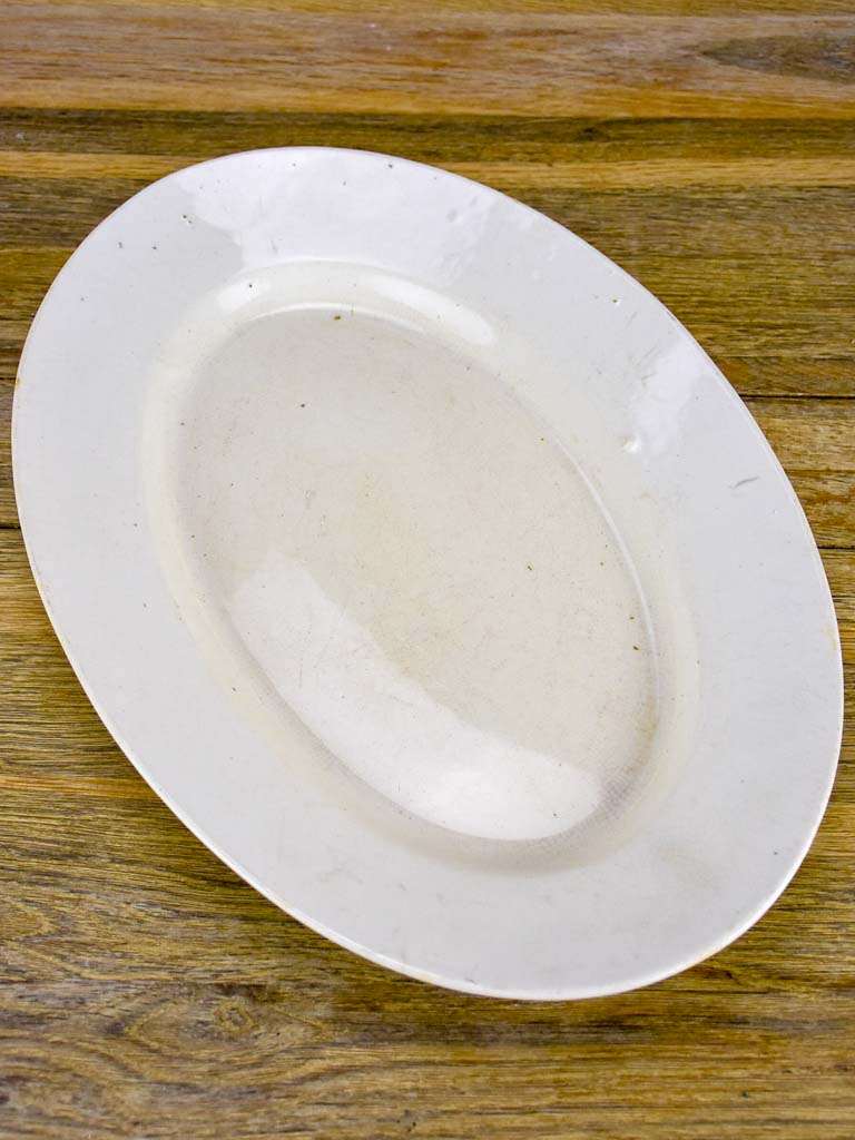 Early 20th Century white ironstone garnish