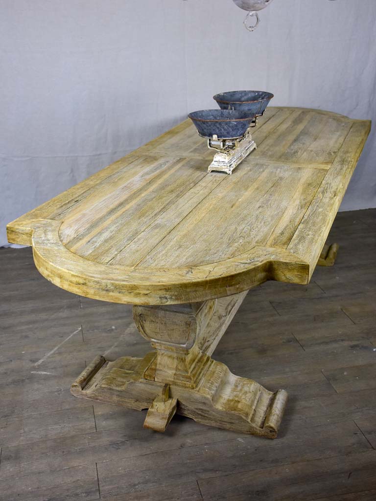 Antique French monastery dining table 98" x 39½"