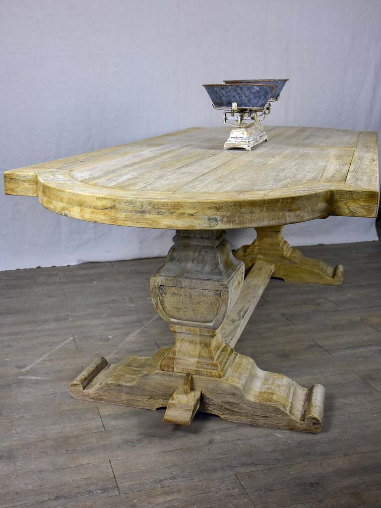 Antique French monastery dining table 98" x 39½"