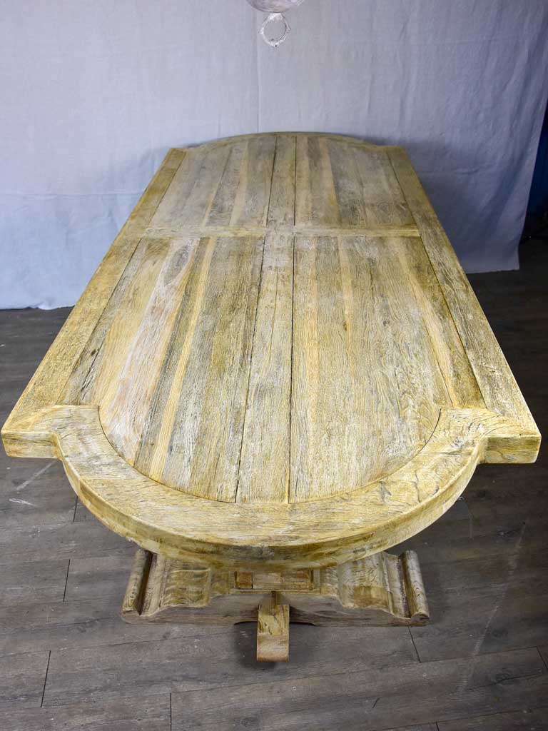 Antique French monastery dining table 98" x 39½"