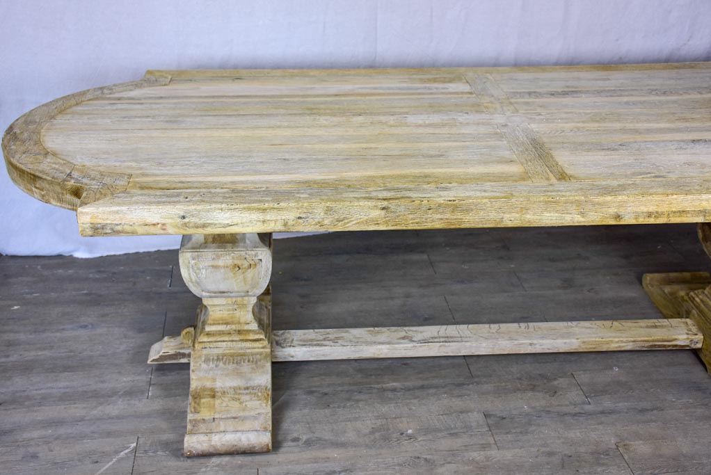 Antique French monastery dining table 98" x 39½"