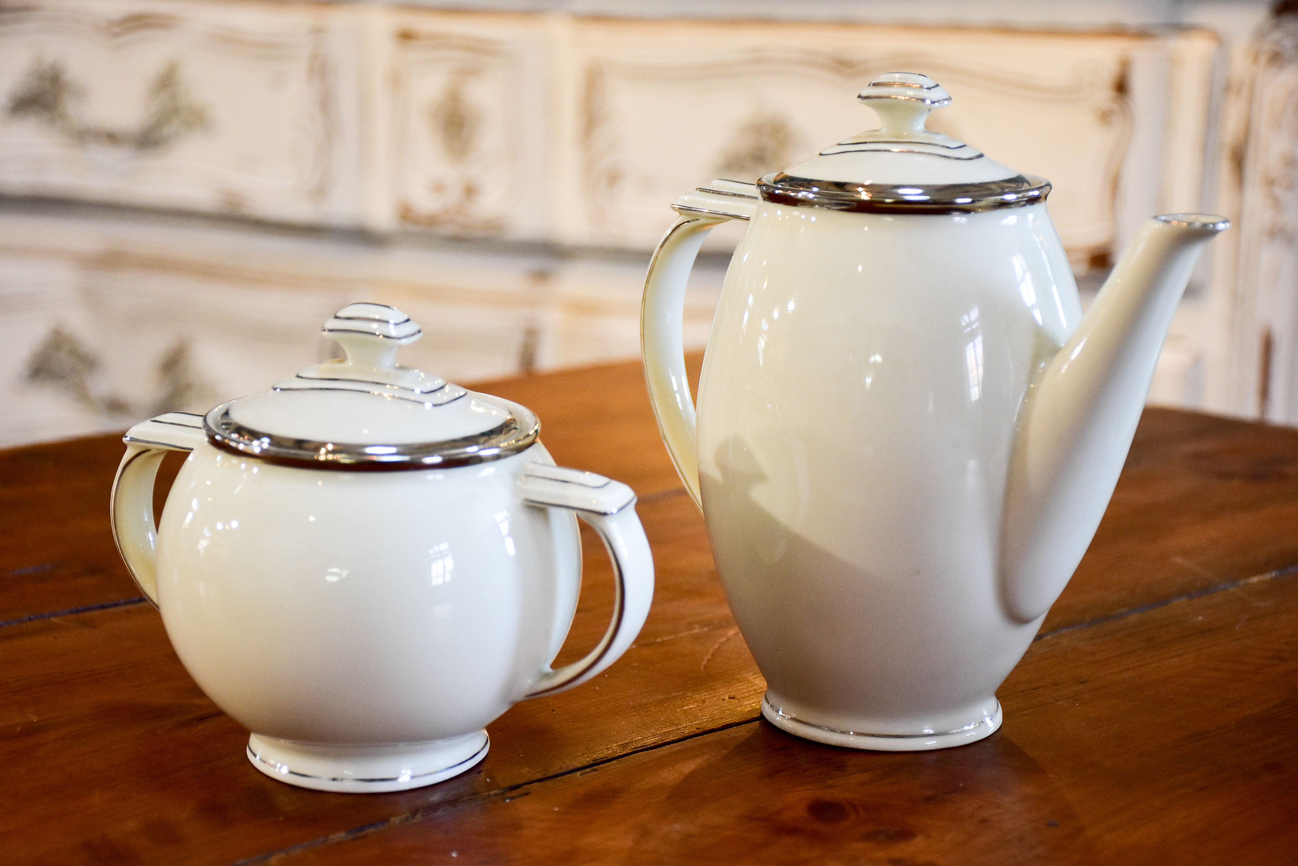 Epiag Art Deco coffee service with platter